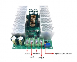 DC-DC 500W Step Down Power Supply Buck Adjustable Voltage Converter Module 12-75V to 12-50V
